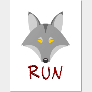 Wolf - Run Posters and Art